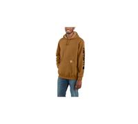 Sudadera carhartt sleeve logo hooded sweatshirt hombre carhartt® M