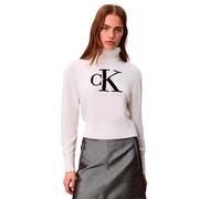 Sudadera Casual Calvin Klein Chenille Monologo Sweater - S