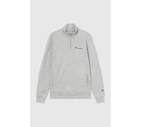 Sudadera Champion Half Zip Sweatshirt-221797-EM021-GRIS CLARO-HOMBRE