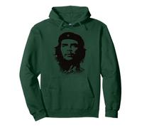 Sudadera Che Guevara Revolución Rebelde Cuba Verde Militar Sudadera con Capucha