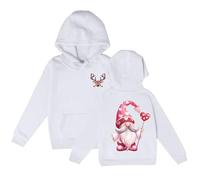Sudadera Chico 1010 Años - con Capucha De Manga Larga para Suave con Estampado Navideño Suéteres Lindos para Ropa Superior para S (White 7-8 Years)