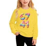 Sudadera Chico, Sudadera con Capucha de Dios para niñas, Sudadera con versículo Preppy (Yellow, 2-3 Years)