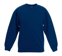 Sudadera clásica infantil Set-in Fruit of the Loom SS201 Azul azul marino 3-4 Años
