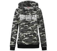Sudadera 'CLOUGH' Mujer LONSDALE L gris / antracita / gris claro / negro