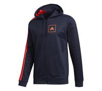 Sudadera con capucha adidas 3-Stripes Piqué S