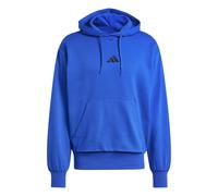 adidas Hombre Essentials FEELCOZY Fleece Hoodie, Team Royal Blue/Black, L
