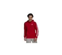 Sudadera con capucha adidas essentials fleece 3 bandas m red M