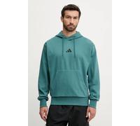 Sudadera Con Capucha ADIDAS FEELCOZY Hombre KB7650 Verde Agua Original