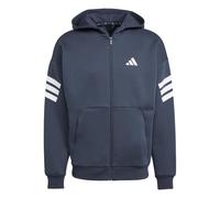 Sudadera adidas future icons 3 bandas fz hombre azul marino L