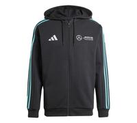 Adidas Hombre Mercedes - AMG Petronas Formula One Team DNA Full Zip Hood Men, Black/White, L