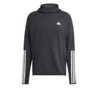 Sudadera con capucha adidas Own the Run 3 Stripes XL