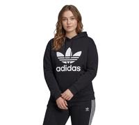 Sudadera con capucha Adidas Trefoil para mujer talla grande bolso canguro XXL