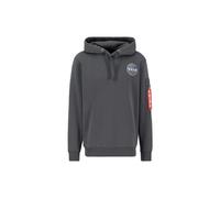 Alpha Industries NASA Orbit Hoodie Sudaderas con capucha Talla S - Gris
