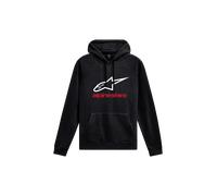 §Sudadera con capucha Alpinestars Always V3 Negro-Blanco-Rojo§