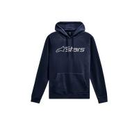 Sudadera con capucha Alpinestars Blaze 3 azul-gris 2XL