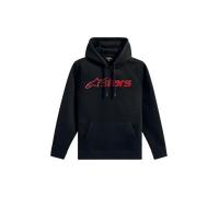 Sudadera con capucha Alpinestars Blaze V3 Negro/RojoS Negro,Rojo