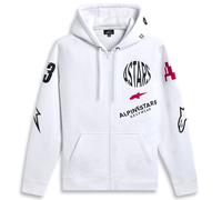 Sudadera con capucha Alpinestars Varigate blanca M