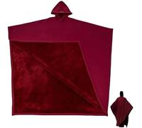 Sudadera Con Capucha Arcane Cloak 2025, Sudadera Con Capucha Tipo Manta Holgada, Sudadera Extragrande De Manga Larga, Poncho Holgado Con Capucha For Mujer Y Hombre(Red)