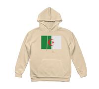 Sudadera con Capucha Argelia Bandera Hombre Adultos Y Adolescentes Hoodie Forro Polar Sudadera Hombre Mujer con Capucha para Uso Diario Actividades Hoodies S A 3XL