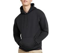 Sudadera con capucha atl¨¦tica del corte completo del pa?o grueso y suave de los hombres de la ropa, negro, peque?o
