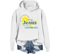 Sudadera con capucha Be Kind para mujer con la que conoces está luchando contra una batalla. No sabes nada sobre Postive, blanco, L