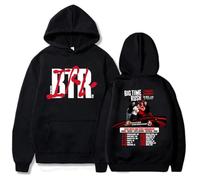 Sudadera con Capucha Big Time Rush Tour 2026 | Estilo Urbano Unisex | Otoño Manga Larga | Moda Streetwear (59057-Negro,M)