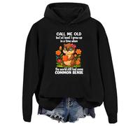 Sudadera con capucha Call Me Old But At Least I Grew Up In A Time When The World Still Had Some Common Sense, Negro, M