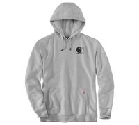 Sudadera Con Capucha Carhartt ForceT Logo Color Gris Asfalto Talla S