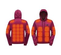 Sudadera con capucha climatizada para hombre, varias zonas de calentamiento, 3 niveles de calor, cordón, manga larga, para exterior, invierno, tiempo libre, chaqueta térmica, regalos para hombres