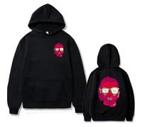 Sudadera con Capucha con Estampado gráfico de Doble Cara de Le Monde Chico álbum PNL Sudaderas con Capucha de Rap francés Hip Hop Ropa para Hombres y Mujeres Marca de Moda Urbana