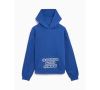 Sudadera con capucha con gráfico Relaxed Honor The Gift® Chainlink Logo para hombre Azul S