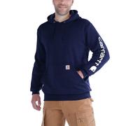 Sudadera Con Capucha Con Logo Carhartt Signature New Navy Tamaño Hombre 2XL