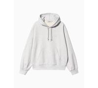 Sudadera con capucha con logo Relaxed Carhartt WIP Casey para mujer Gris L