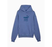 Sudadera con capucha con logo Relaxed Puma x REPRESENT Unisex Azul XL