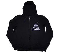 Sudadera con capucha David Gilmour Luck & Strange Tour Zipped, Negro , XL