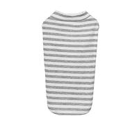 Sudadera con capucha de algodón a rayas para perro, sudadera suave y transpirable para mascotas, overol de pijama de estilo básico, bonita ropa casual para chihuahua, yorkie y gatos