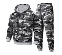 Sudadera con capucha de camuflaje informal, transpirable, de corte holgado, | Smoking Para Boda Hombre Conjunto Chaqué Oferta Esmeralda Informales Casamiento Mono Run Diseños Chic Plateado