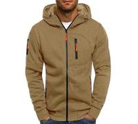 Sudadera con capucha de forro polar con cremallera completa para hombre, sudaderas con cremallera del Reino Unido, sudaderas inteligentes para abrigo, abrigos cálidos para otoño e invierno, ropa