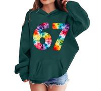 Sudadera con Capucha de Forro Polar para niñas, Moderna e Informal, con Bolsillo para Jugar y la Escuela, diseño de Estrella fugaz, con Brillos Reflectantes.