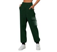 Sudadera con capucha de gran tamaño con cremallera para mujer, pantalones deportivos con bolsillos de cintura alta, deportivos, para gimnasio, atlético, pantalones deportivos, lindas sudaderas de gran