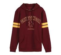 Sudadera con Capucha de Gryffindor - Color Rojo Oscuro - Talla L - Elaborado con Algodón 100% de 240 gsm - Estampado con el Logo de Griffyndor - Producto Original Diseñado en España