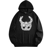 Sudadera con capucha de Hollow Knight Silksong de Hot Game - Sudadera gráfica con capucha unisex para hombres y mujeres, ropa casual de calle para jugadores, Estilo 1, XL