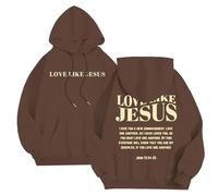 Sudadera con capucha de Kpop Jimin with You 2025 con texto en inglés "You Never Walk Alone" para niño, marrón, XXL
