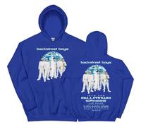 Sudadera con capucha de la gira Into The Millennium de Backstreet Boys, sudaderas con gráficos de bandas de rock de moda, sudaderas con capucha de otoño para hombres y mujeres, suéteres unisex