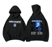 Sudadera con capucha de la gira por la arena "Lost in Europe" del Reino Unido y Europa sudaderas con gráficos de Chase Atlantic ropa con capucha para hombre y mujer sudadera con capucha de hip hop