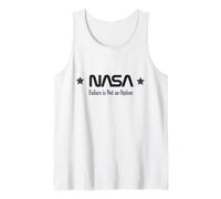 Sudadera con Capucha de la NASA Failure Is Not An Option Camiseta sin Mangas