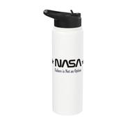 Sudadera con capucha de la NASA Failure Is Not An Option Stainless Steel Insulated Water Bottle
