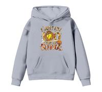 Sudadera con Capucha de Manga Larga Estampada para niños y niñas con el Texto Sobreviví 100 días de Escuela, diseño de Confeti, Forro Polar, para Celebrar el Logro.