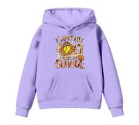 Sudadera con Capucha de Manga Larga Estampada para niños y niñas con el Texto Sobreviví 100 días de Escuela, diseño de Confeti, Forro Polar, para Celebrar el Logro.