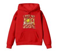 Sudadera con Capucha de Manga Larga Estampada para niños y niñas con el Texto Sobreviví 100 días de Escuela, diseño de Confeti, Forro Polar, para Celebrar el Logro.